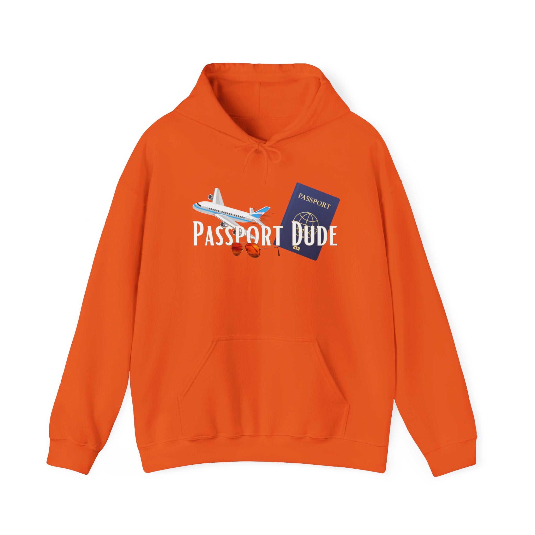 Passport Dude Unisex Heavy Blend™ Hooded Sweatshirt
